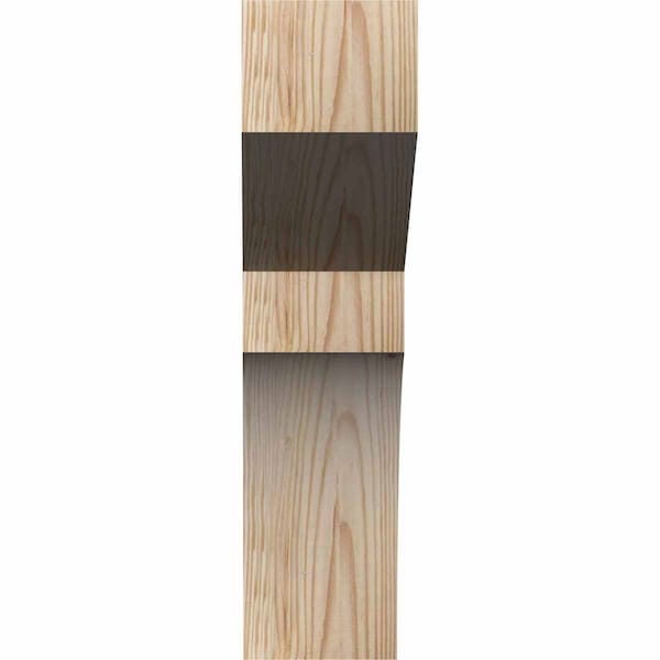 Monterey Rough Sawn Corbel, Douglas Fir, 4W X 12D X 16H